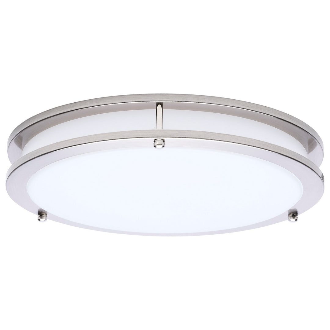 Nuvo Canada - 62-1876 - LED Flush Mount - Glamour - Brushed Nickel