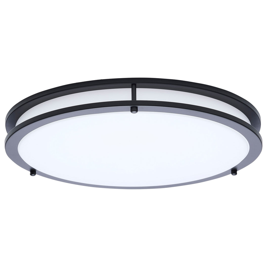 Nuvo Canada - 62-1977 - LED Flush Mount - Glamour - Black