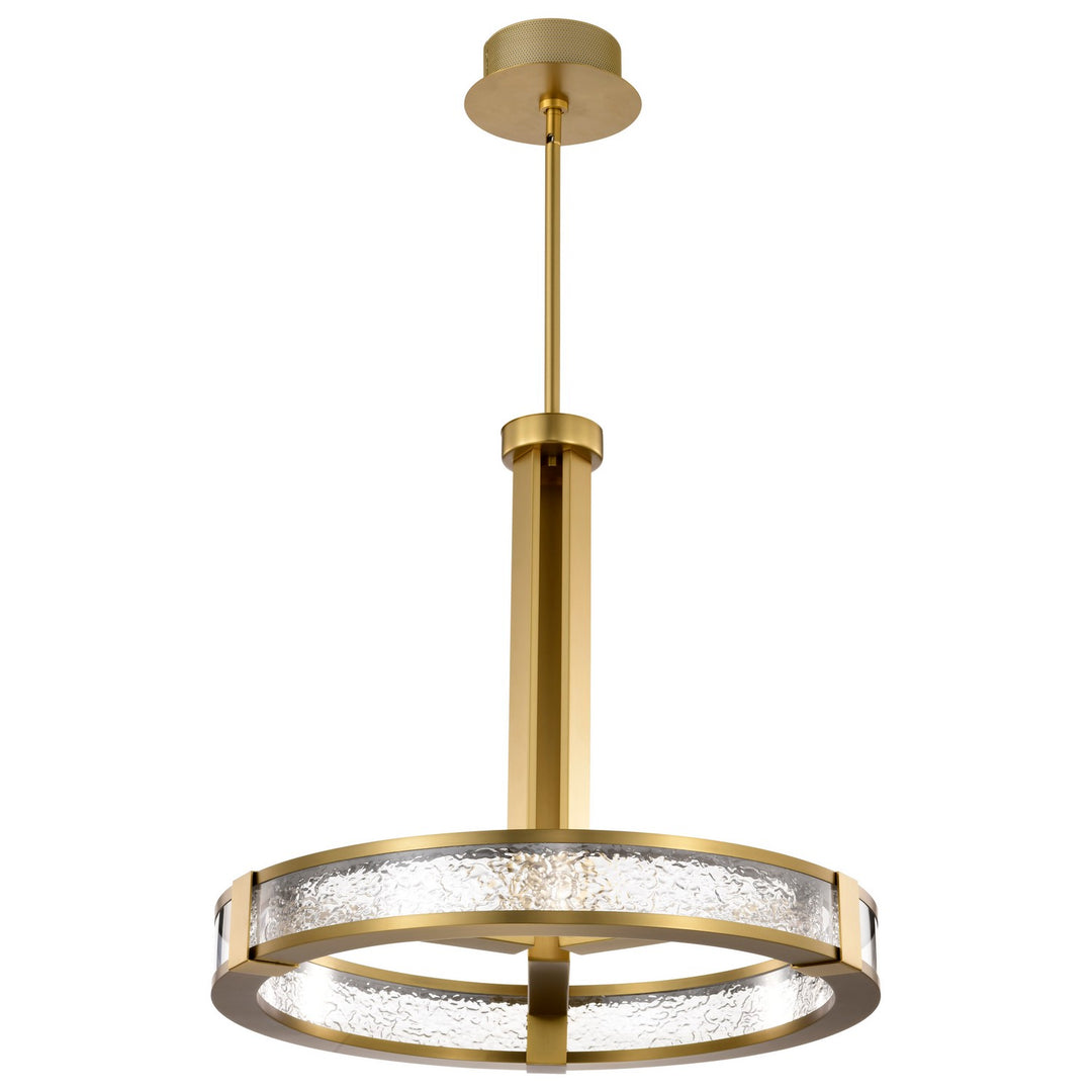 Nuvo Canada - 62-2013 - LED Pendant - Darrow - Vintage Brass