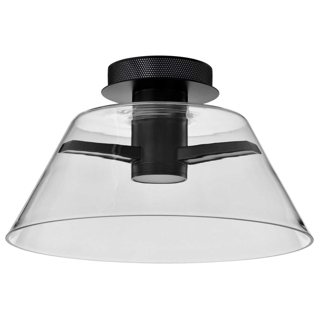 Nuvo Canada - 62-2064 - LED Semi Flush Mount - Edmond - Matte Black