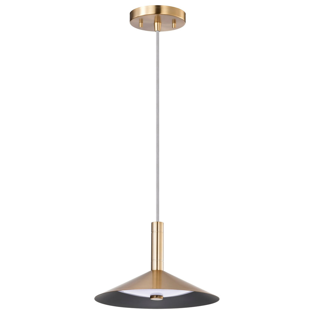 Nuvo Canada - 62-2091 - LED Pendant - Corrine - Burnished Brass
