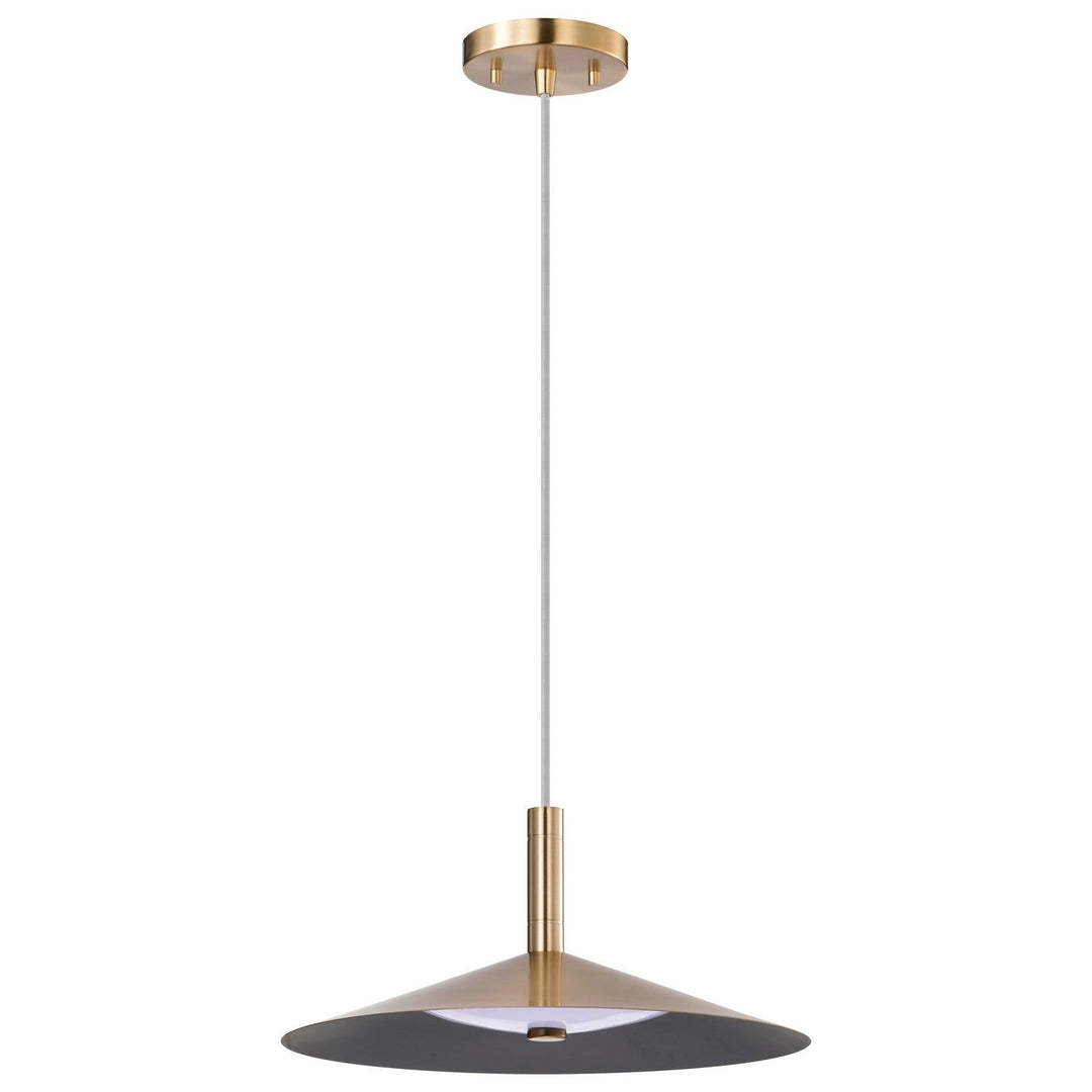 Nuvo Canada - 62-2092 - LED Pendant - Corrine - Burnished Brass