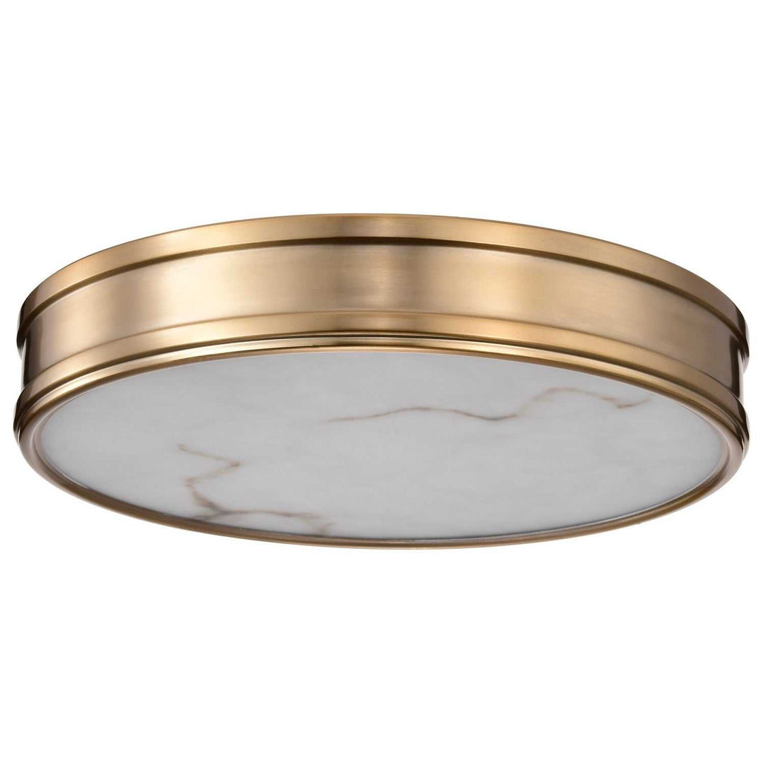 Nuvo Canada - 62-2121 - LED Flush Mount - Kendall - Burnished Brass