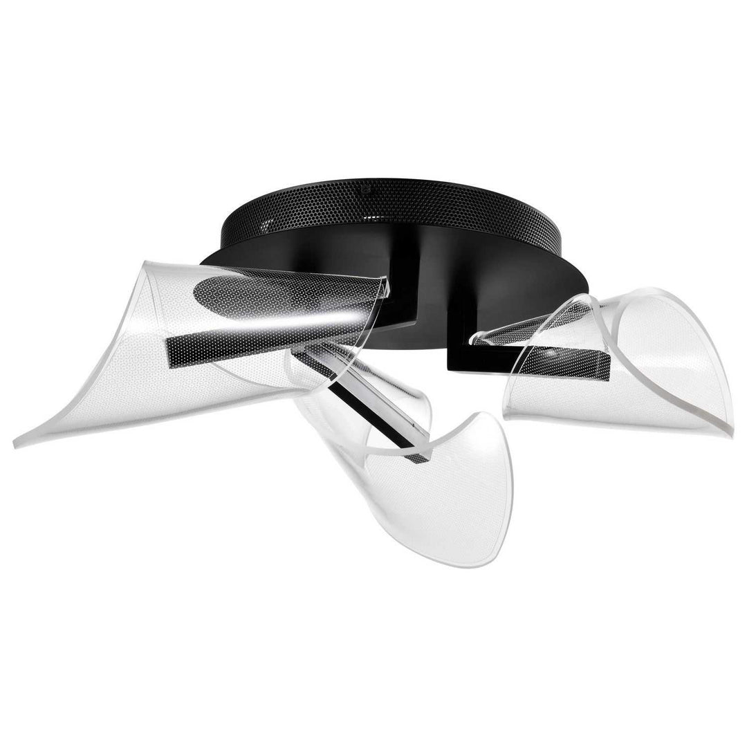 Nuvo Canada - 62-2284 - LED Flush Mount - Sedona - Matte Black