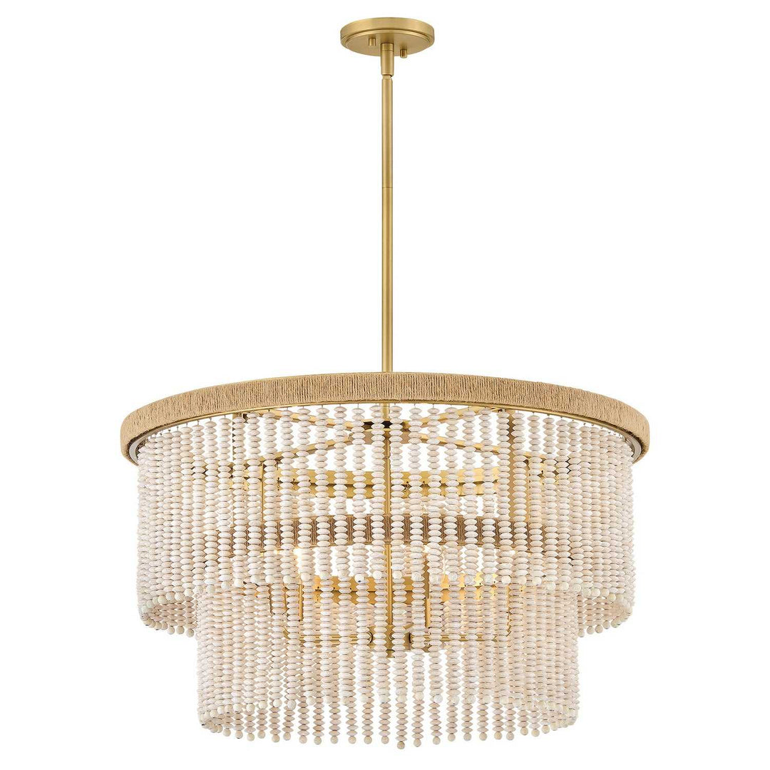 Hinkley Canada - 48604LCB - LED Chandelier - Indra - Lacquered Brass