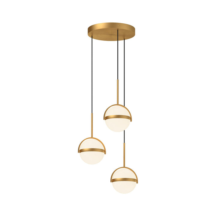 Alora Canada - MP301003BG-UNV - LED Pendant - Globo - Brushed Gold
