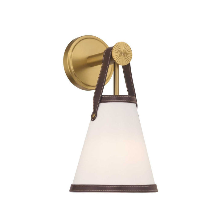Crystorama - CAL-2401-LG - One Light Wall Sconce - Callahan - Luxe Gold