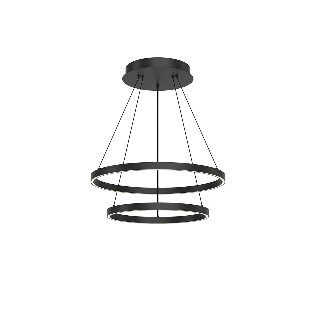 Kuzco Canada - CH87224-BK-UNV-010 - LED Chandelier - Cerchio - Black