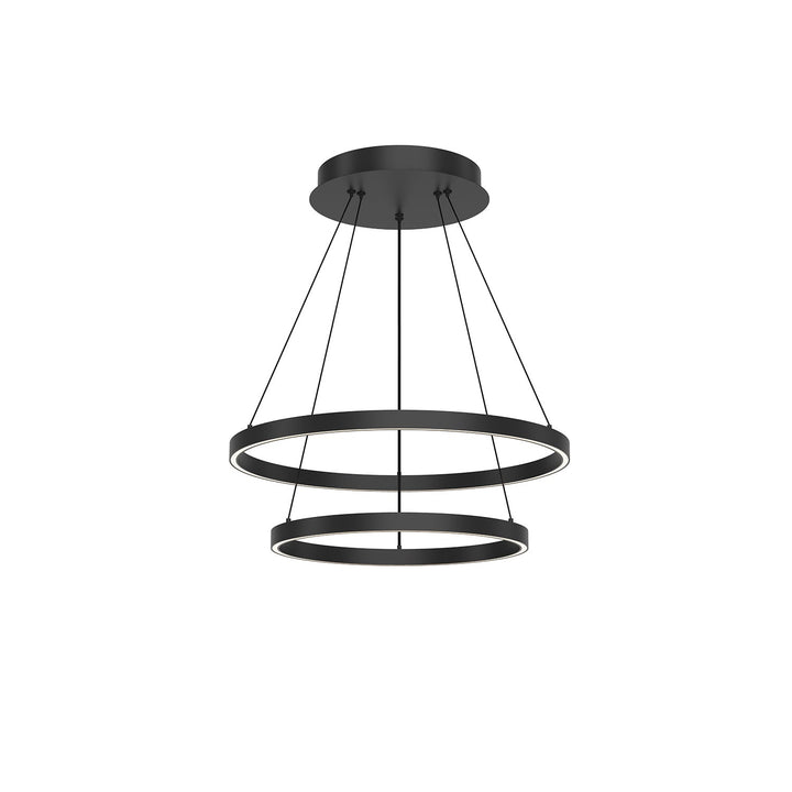 Kuzco Canada - CH87224-BK-UNV-010 - LED Chandelier - Cerchio - Black