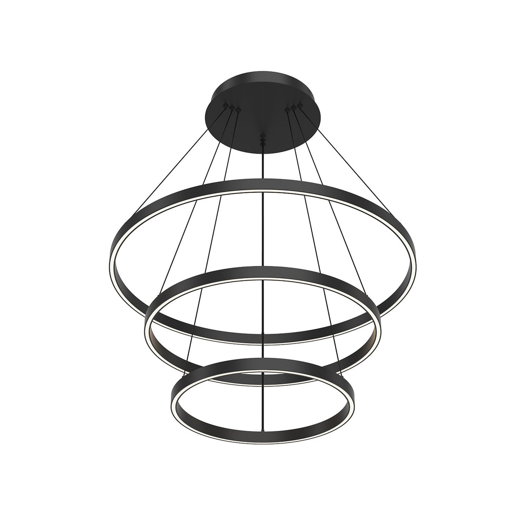 Kuzco Canada - CH87332-BK-UNV-010 - LED Chandelier - Cerchio - Black