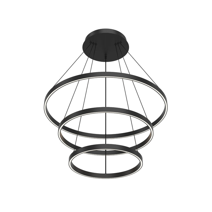 Kuzco Canada - CH87332-BK-UNV-010 - LED Chandelier - Cerchio - Black