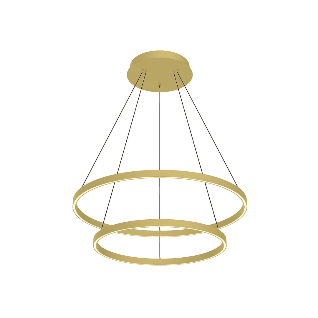 Kuzco Canada - CH87832-BG-UNV-010 - LED Chandelier - Cerchio - Brushed Gold
