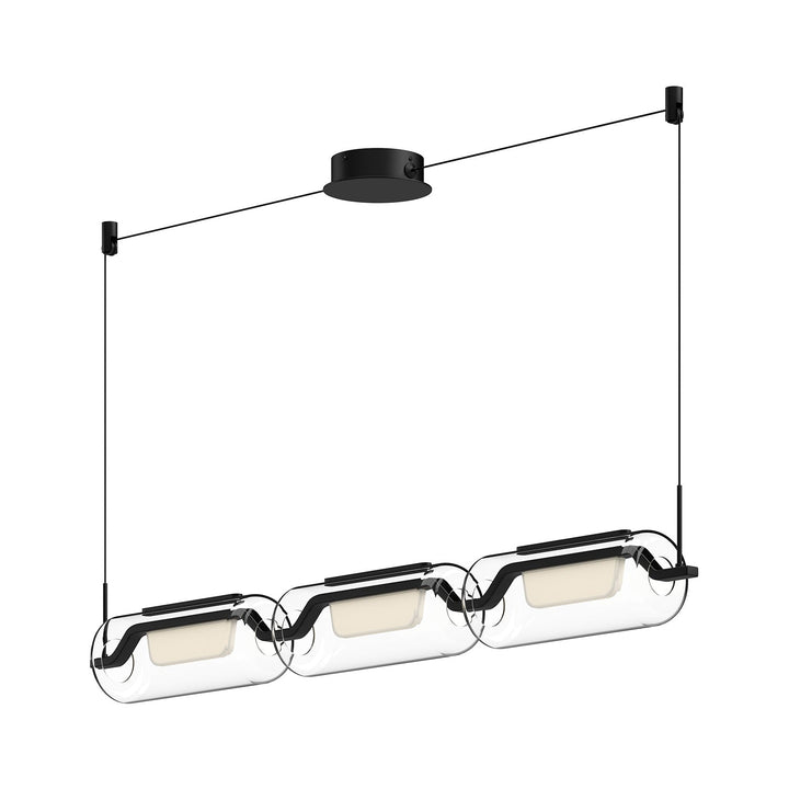 Kuzco Canada - LP28543-BK-UNV - LED Linear Pendant - Hilo - Black