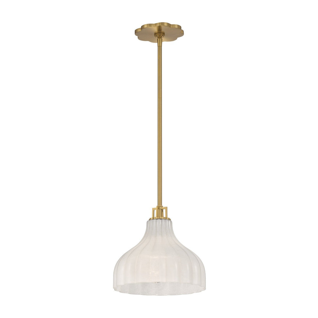 Crystorama - LAY-303-LG - One Light Pendant - Layton - Luxe Gold