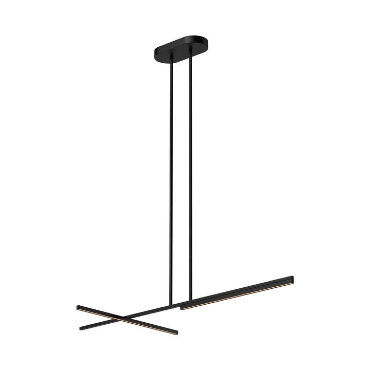 Kuzco Canada - LP28748-BK-UNV - LED Linear Pendant - Shift - Black