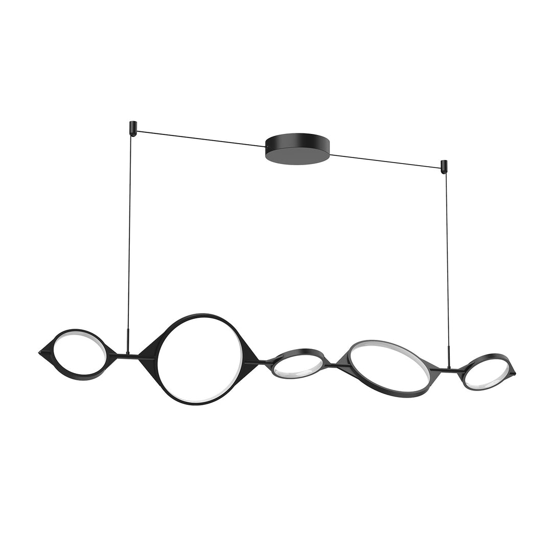 Kuzco Canada - LP84457-BK-UNV - LED Linear Pendant - Serif - Black