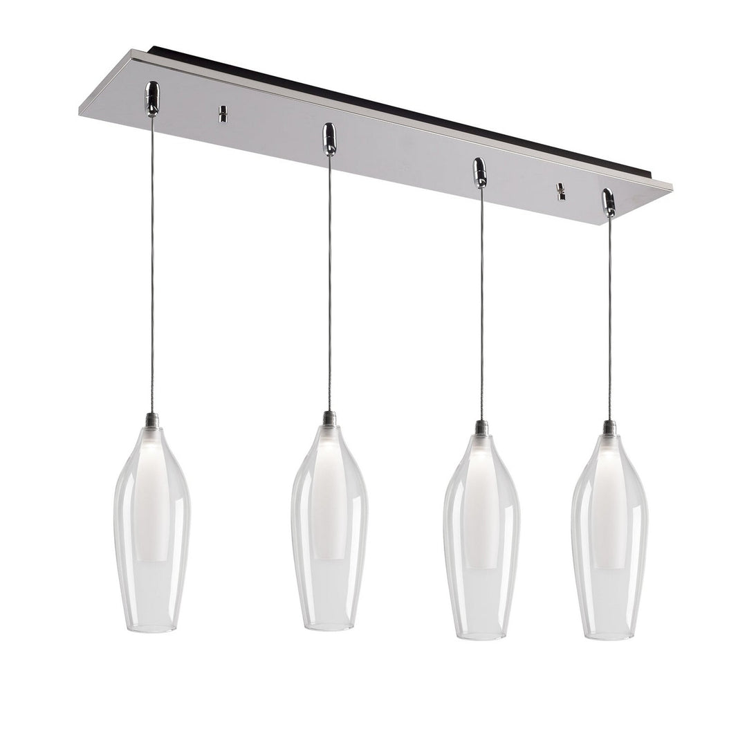 Kuzco Canada - MP3004CH-04 - LED Pendant - Victoria - Chrome
