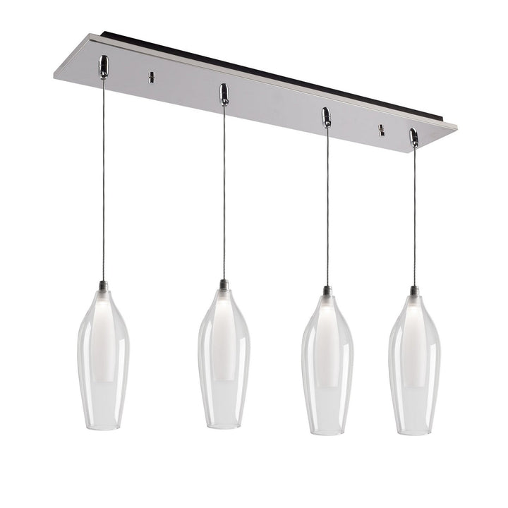 Kuzco Canada - MP3004CH-04 - LED Pendant - Victoria - Chrome