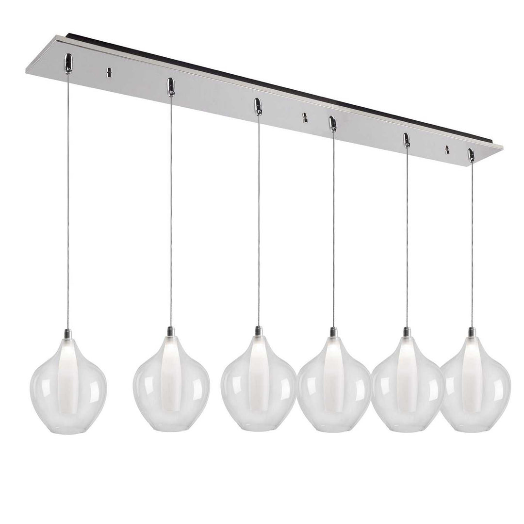 Kuzco Canada - MP3007CH-06 - LED Pendant - Victoria - Chrome