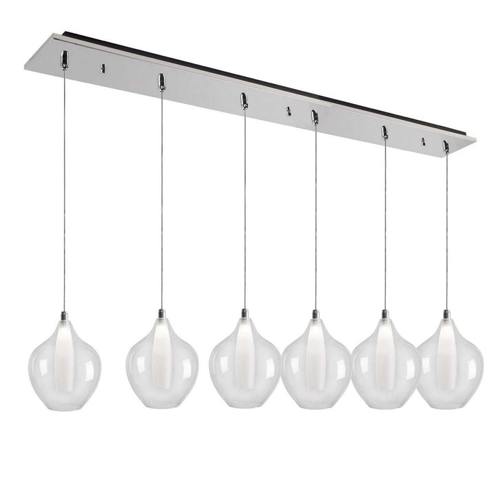 Kuzco Canada - MP3007CH-06 - LED Pendant - Victoria - Chrome