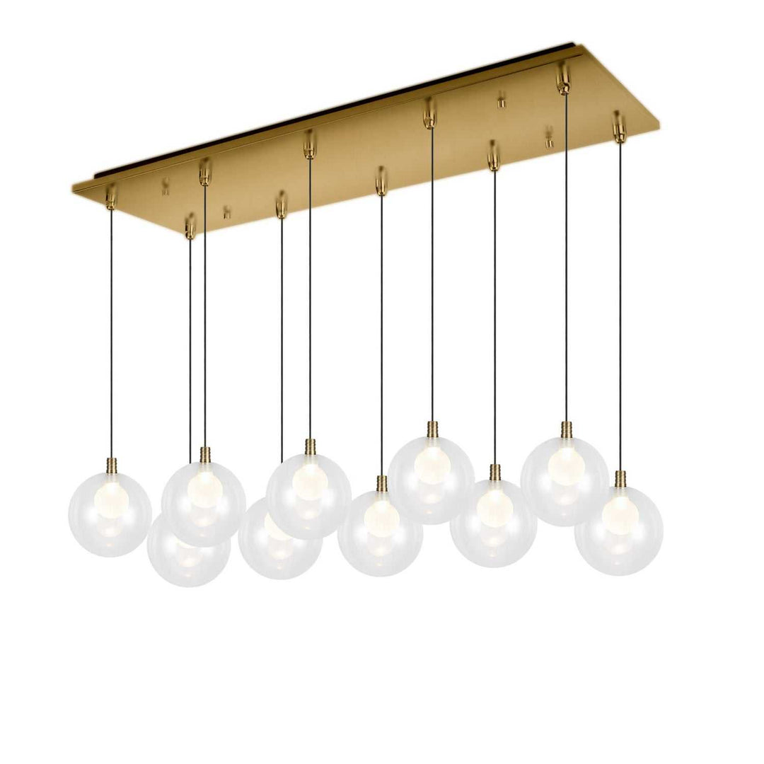 Kuzco Canada - MP3106BG-10 - LED Pendant - Bolla - Brushed Gold