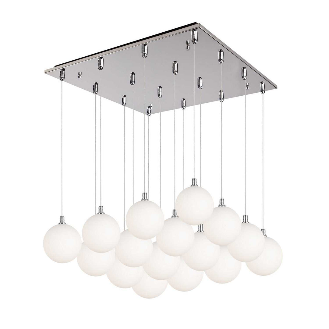 Kuzco Canada - MP3106CHOP-16 - LED Pendant - Bolla - Chrome/Opal Matte Glass