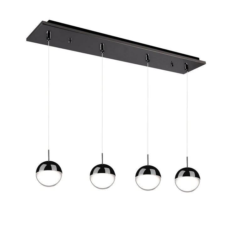 Kuzco Canada - MP402801BC-04 - LED Pendant - Pluto - Black Chrome