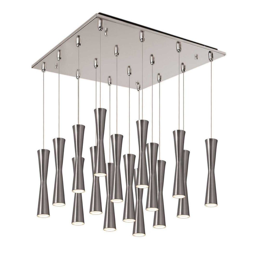 Kuzco Canada - MP42502BN-16 - LED Pendant - Robson - Brushed Nickel