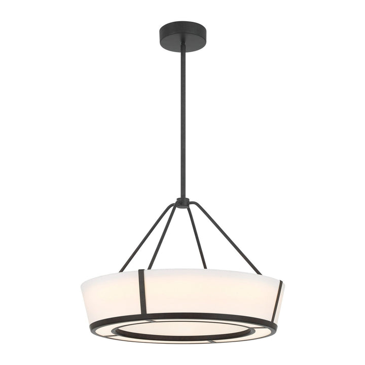 Crystorama - RYC-8106-CZ - LED Pendant - Royce - Charcoal Bronze