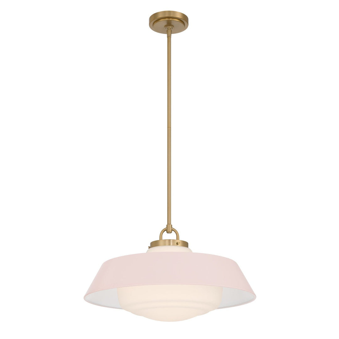 Crystorama - XAN-8009-VG-BH - Three Light Pendant - Xander - Vibrant Gold