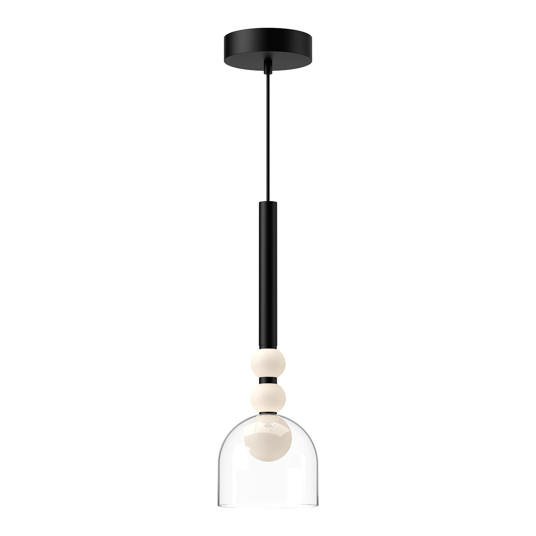 Kuzco Canada - PD30505-BK/CL-UNV - LED Pendant - Rise - Black/Clear