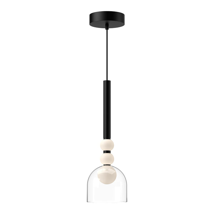 Kuzco Canada - PD30505-BK/CL-UNV - LED Pendant - Rise - Black/Clear