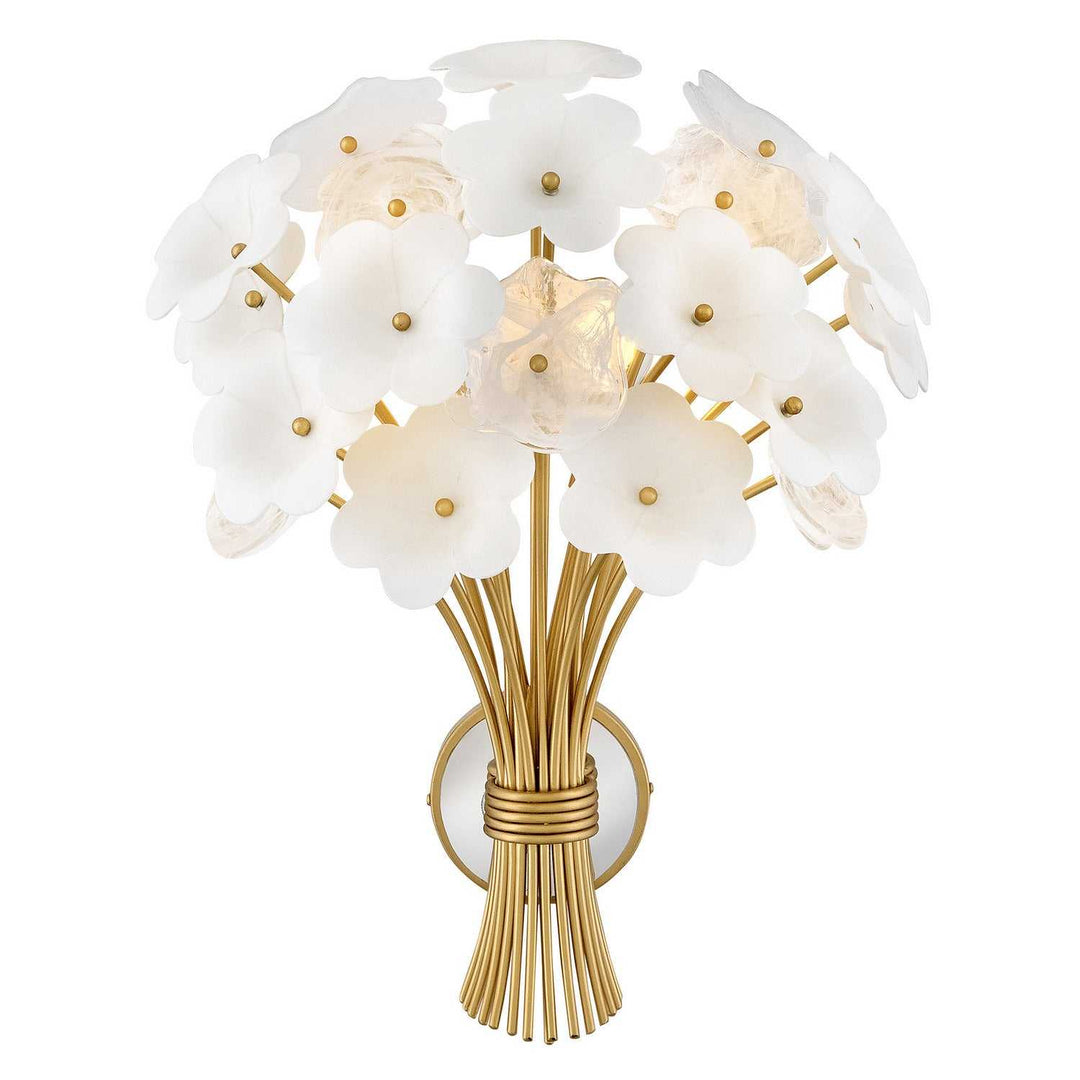 Marianne LED Wall Sconce in Deluxe Gold Fredrick Ramond Canada