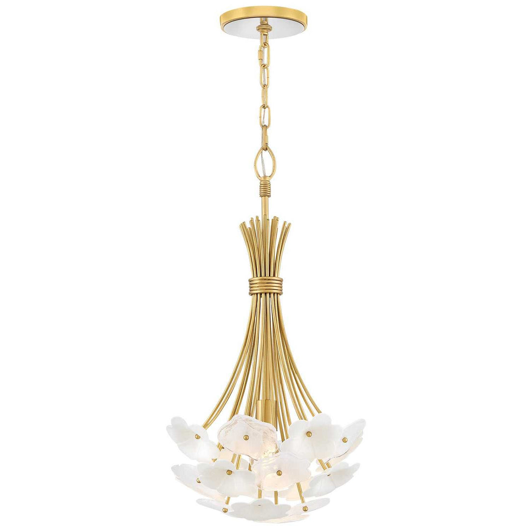 Marianne LED Pendant in Deluxe Gold Fredrick Ramond Canada