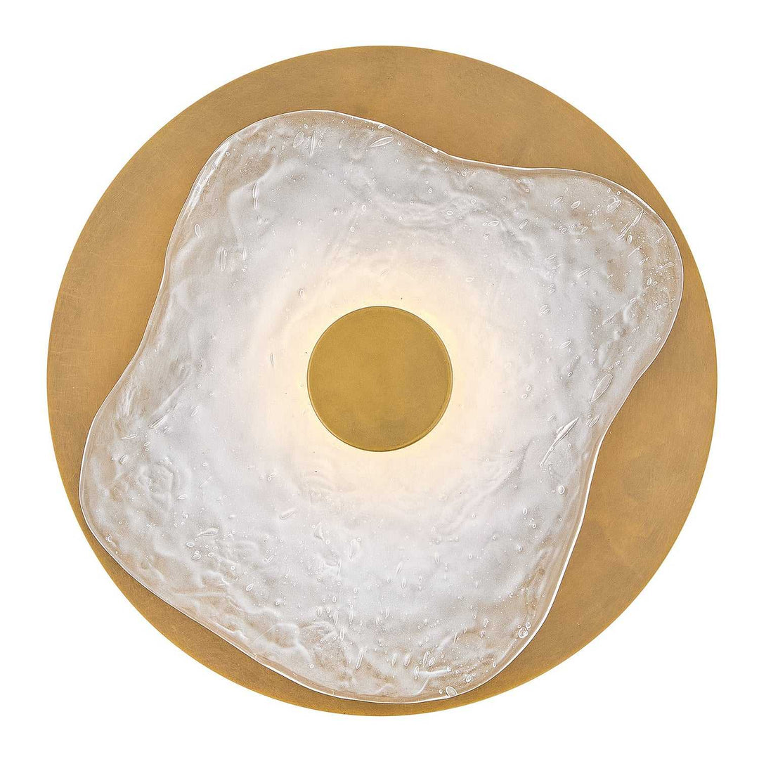 Iona LED Wall Sconce in Heritage Brass Fredrick Ramond Canada