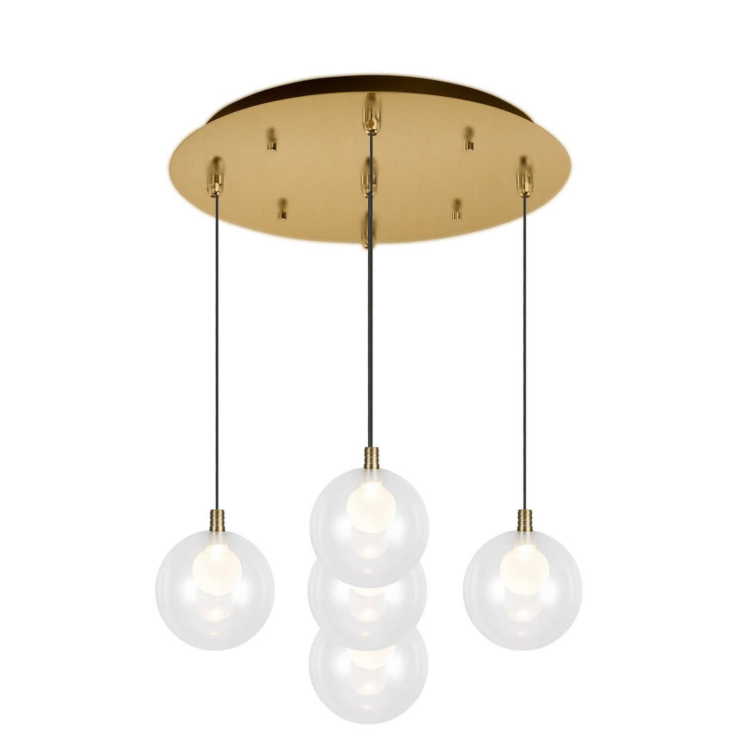 Kuzco Canada - MP3106BG-05 - LED Pendant - Bolla - Brushed Gold