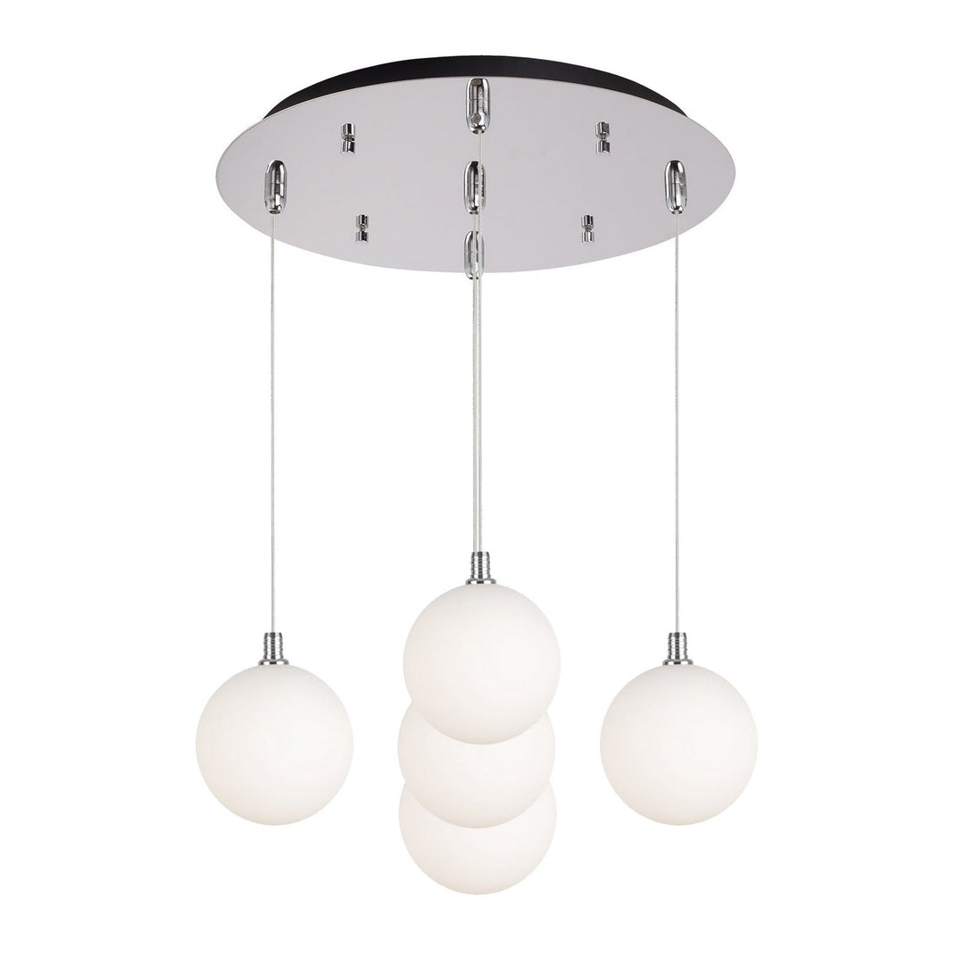Kuzco Canada - MP3106CHOP-05 - LED Pendant - Bolla - Chrome/Opal Matte Glass