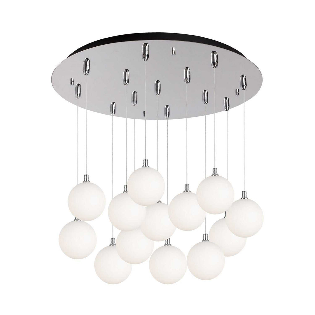 Kuzco Canada - MP3106CHOP-13 - LED Pendant - Bolla - Chrome/Opal Matte Glass