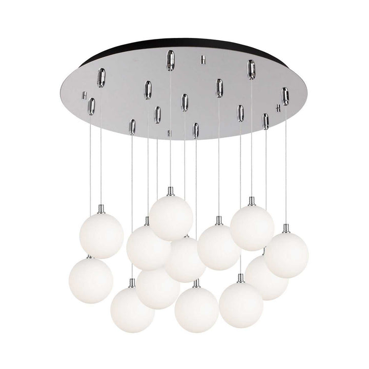 Kuzco Canada - MP3106CHOP-13 - LED Pendant - Bolla - Chrome/Opal Matte Glass
