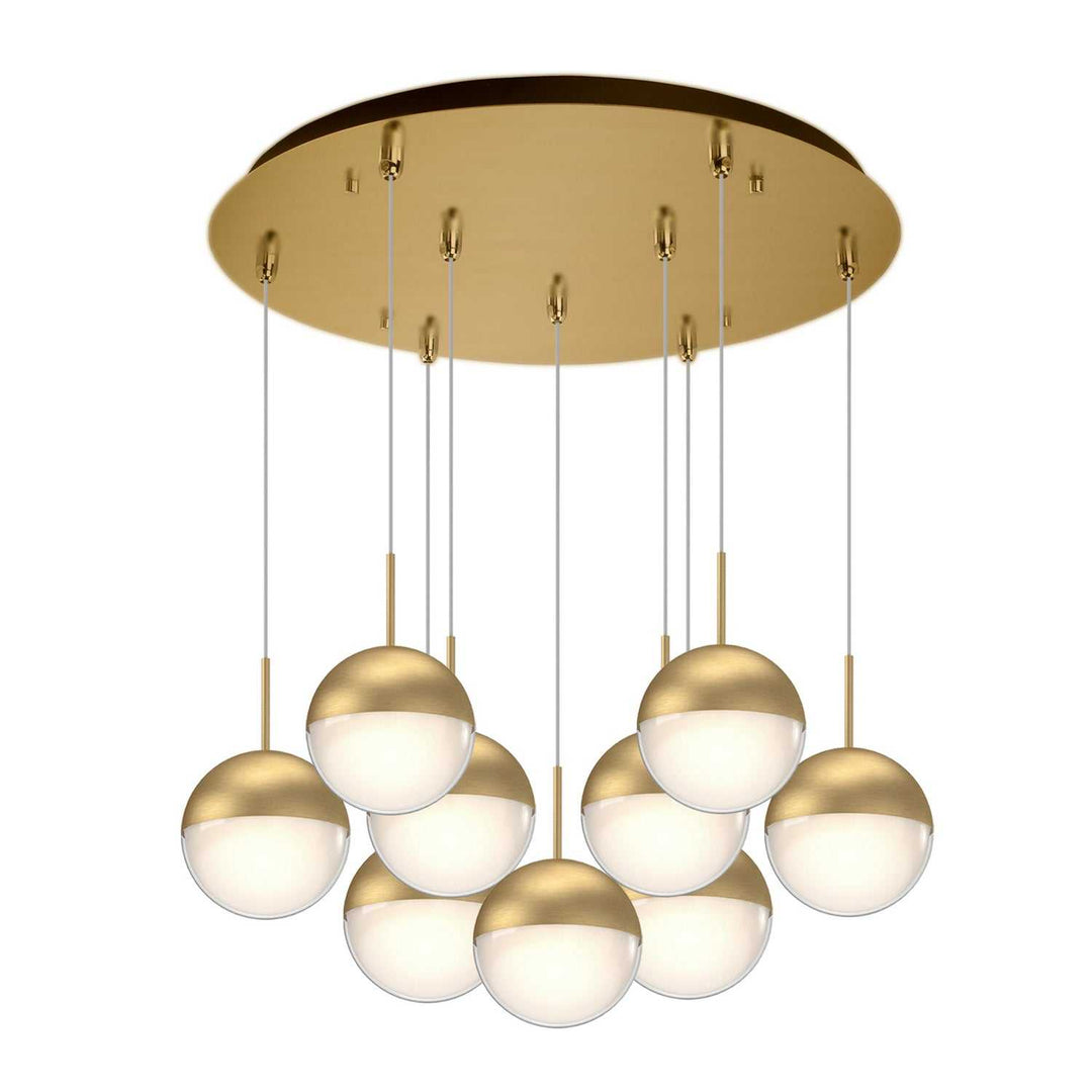 Kuzco Canada - MP402801BG-09 - LED Pendant - Pluto - Brushed Gold