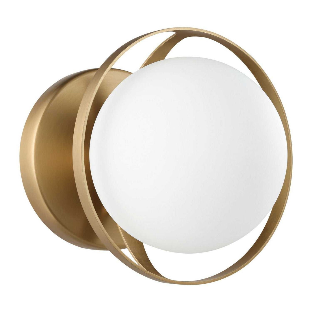 Parker One Light Wall Sconce in Champagne Gold Thesis Canada