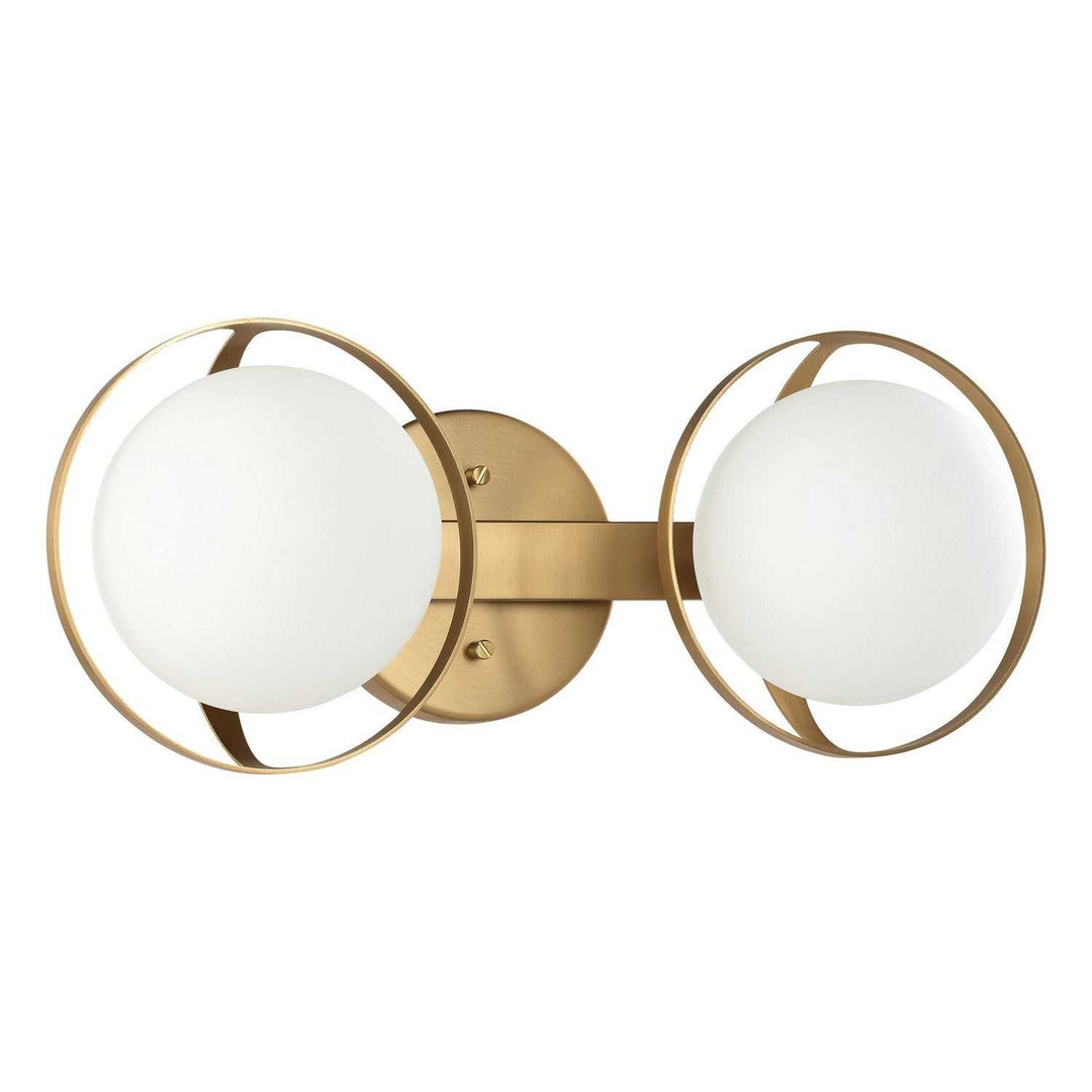 Parker Two Light Vanity in Champagne Gold Thesis Canada