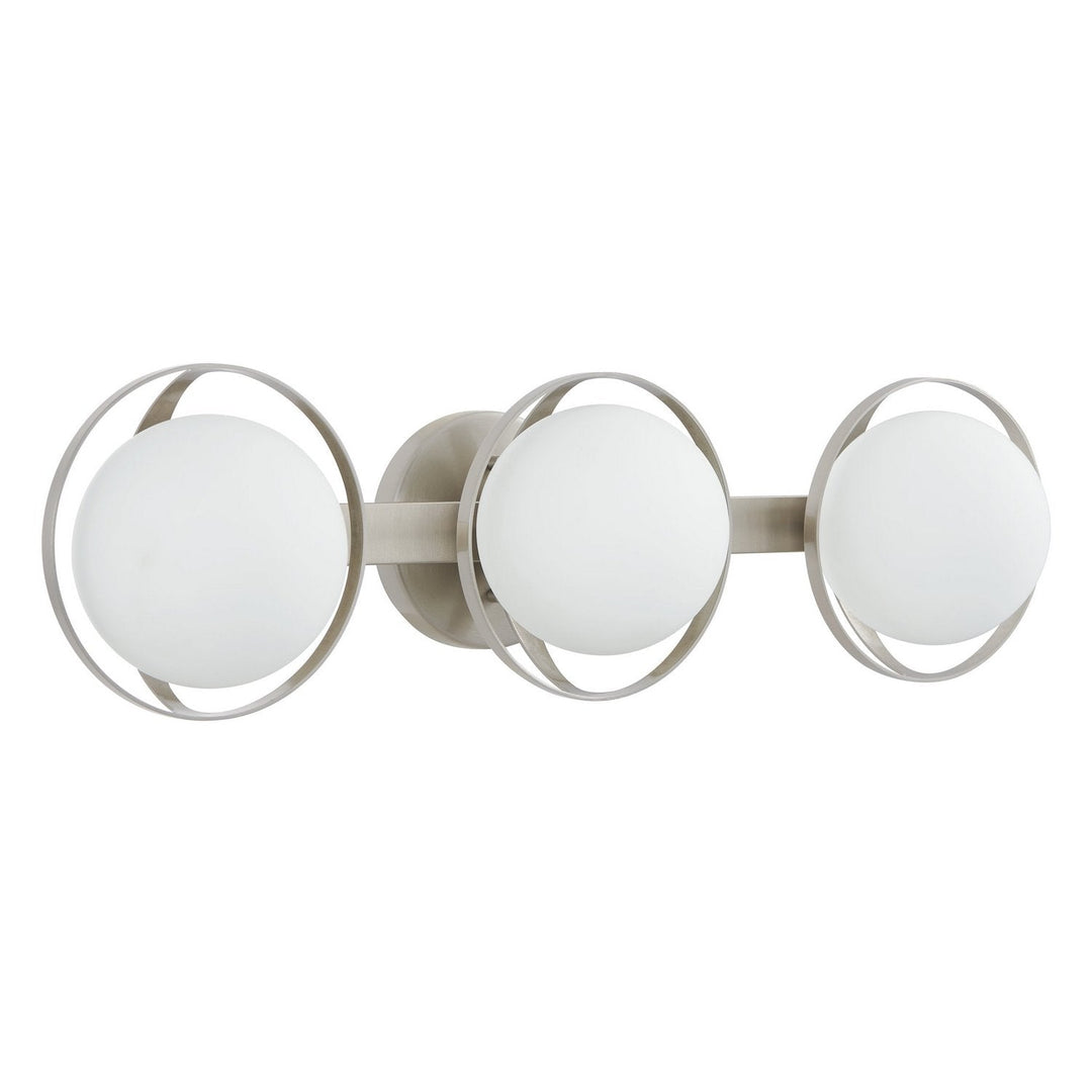 Parker Three Light Vanity in Brushed Nickel Thesis Canada