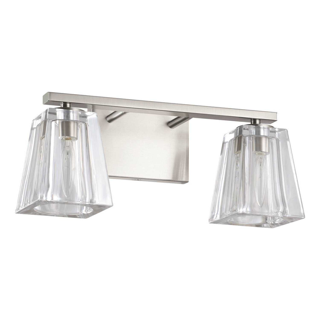 Valentin Two Light Vanity in Brushed Nickel Thesis Canada