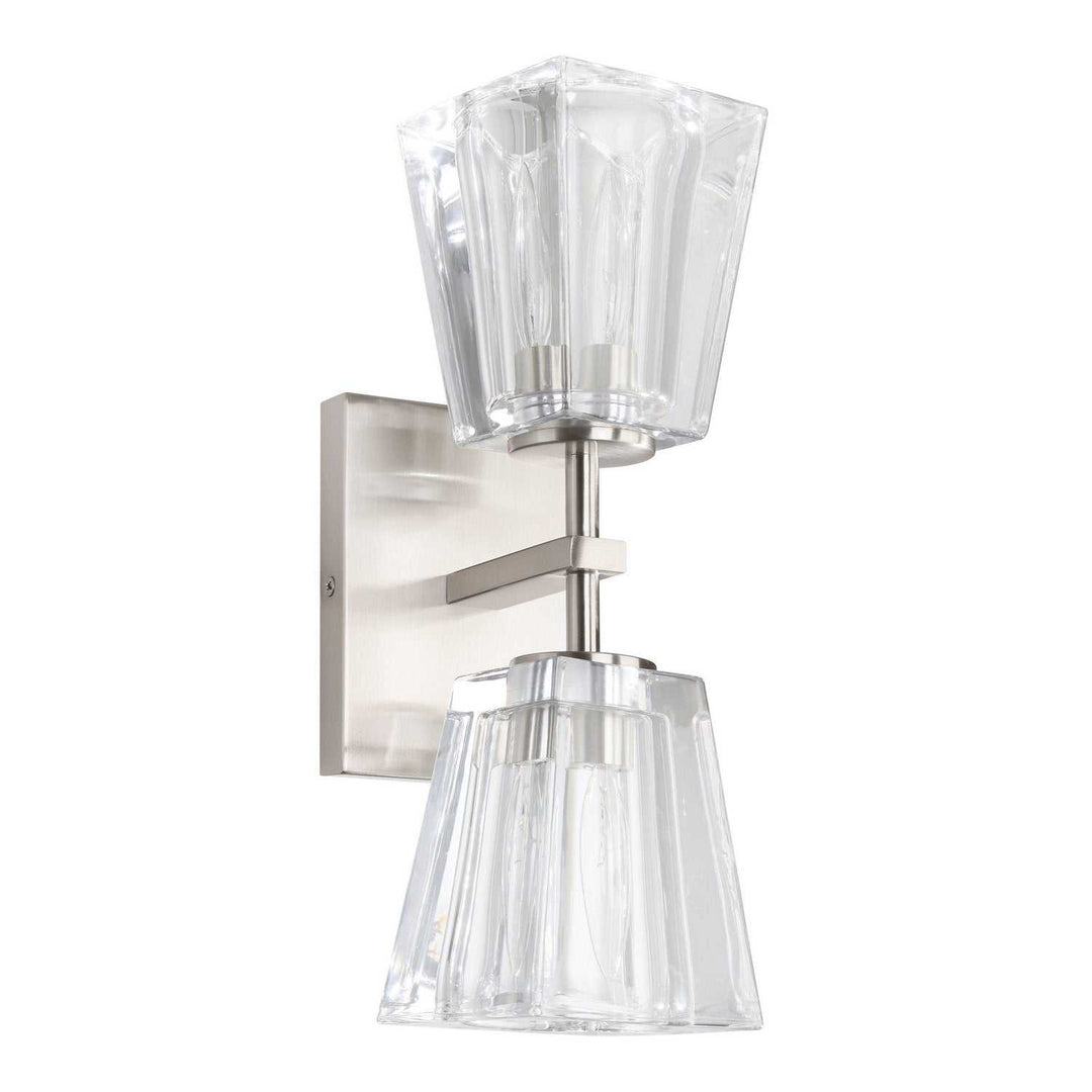Valentin Two Light Vanity in Brushed Nickel Thesis Canada