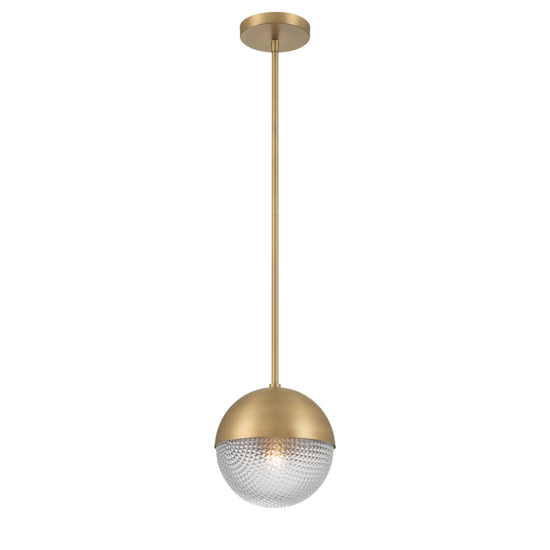 Luniva One Light Mini Pendant in Legacy Brass Minka-Lavery