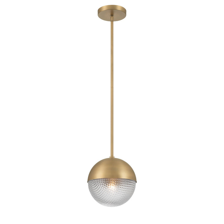 Luniva One Light Mini Pendant in Legacy Brass Minka-Lavery
