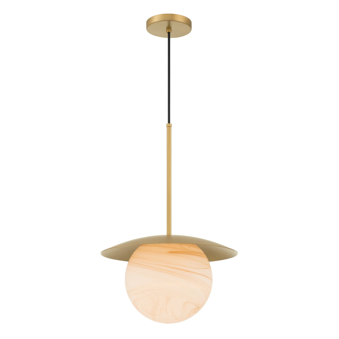 Olenne One Light Pendant in Legacy Brass Minka-Lavery