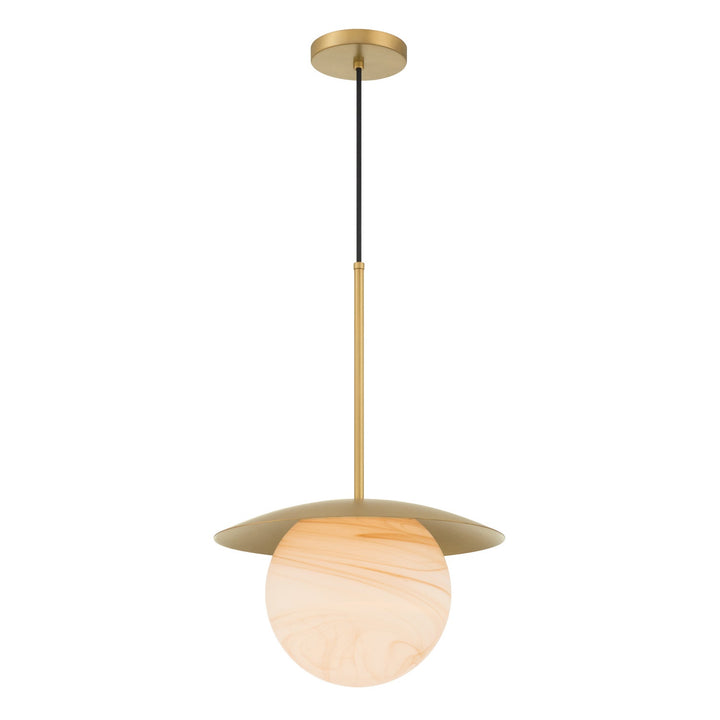 Olenne One Light Pendant in Legacy Brass Minka-Lavery