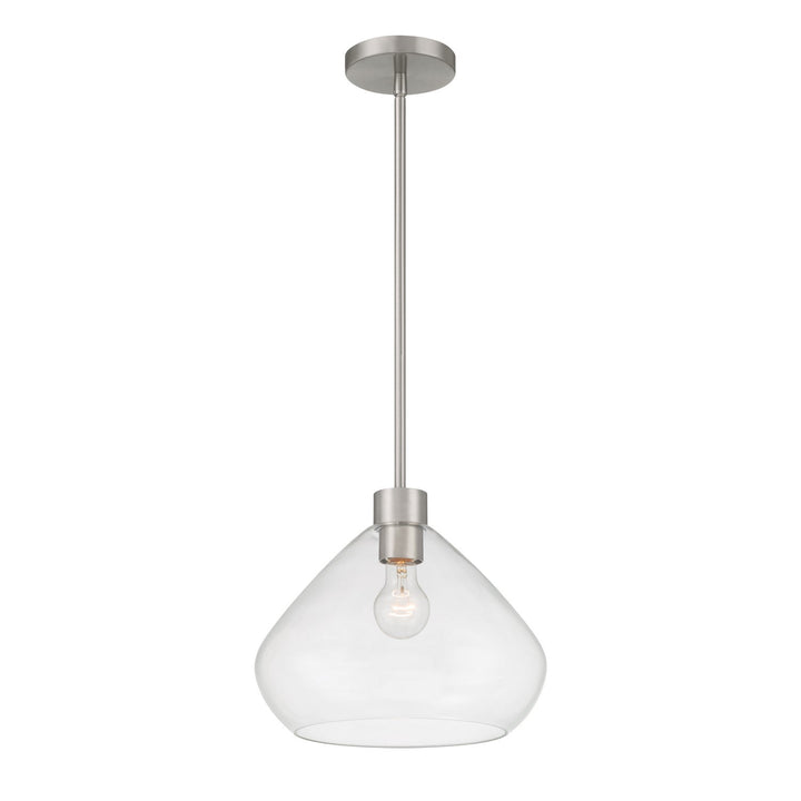 Elaris One Light Pendant in Brushed Nickel Minka-Lavery